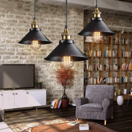 Lampe Industrielle Ancienne | Lumiaire suspension vintage | ToutPourNous-Shop