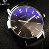 Montre classique homme cadran noir